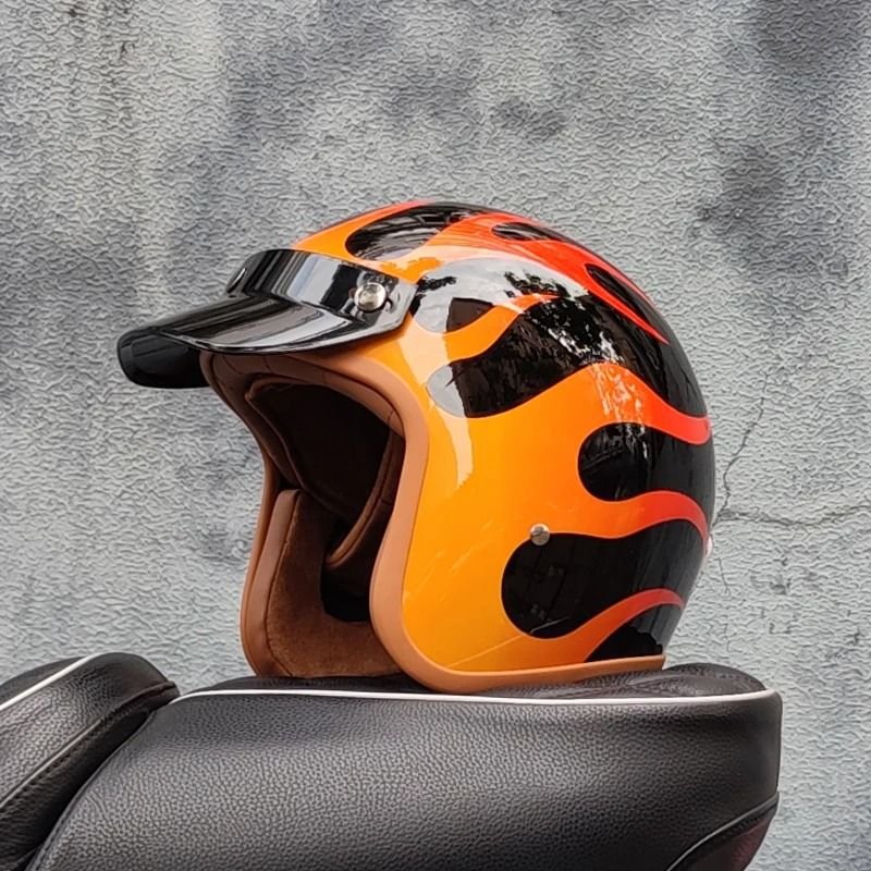 Comet 3 — Retro motorcycle helmet by Vulcan Moto
