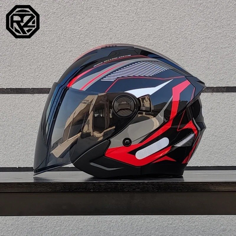 Griffin — 3/4 open-face motorcycle helmet by Vulcan Moto