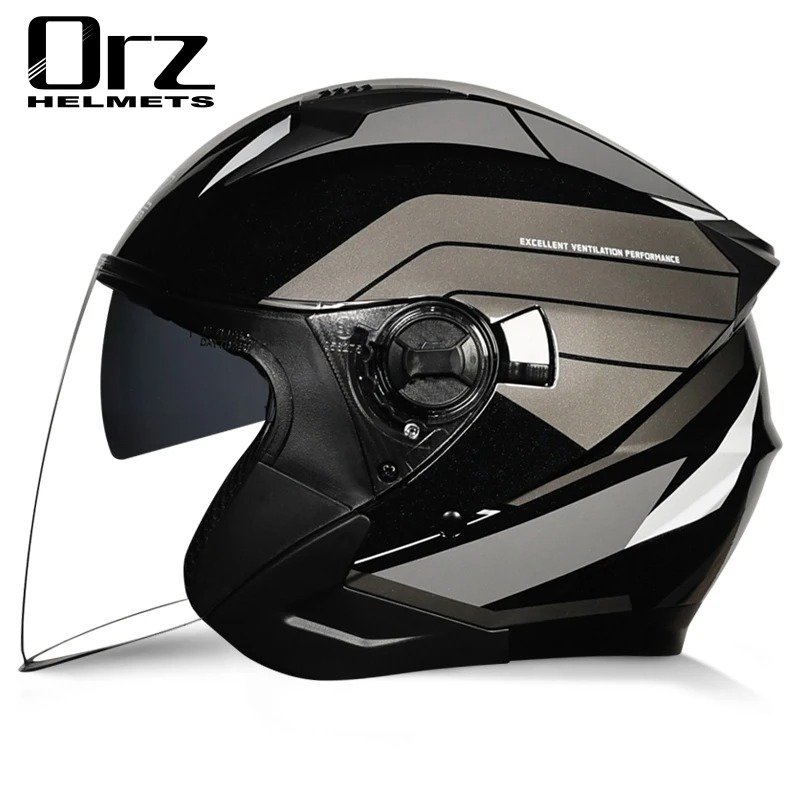 Vertex — 3/4 open-face motorcycle helmet by Vulcan Moto