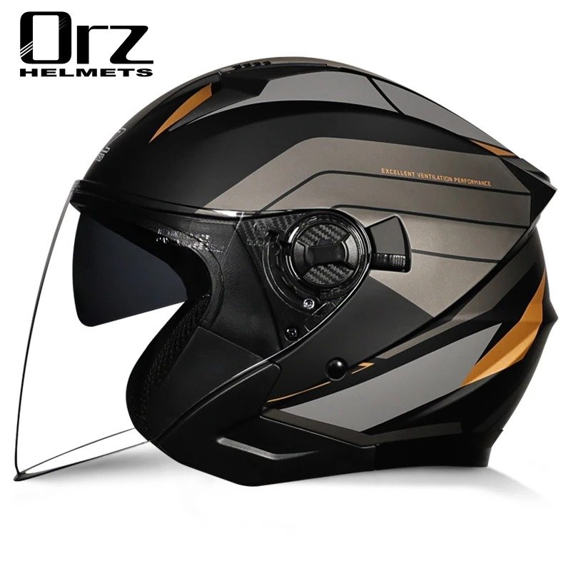Eclipse — 3/4 open-face motorcycle helmet by Vulcan Moto