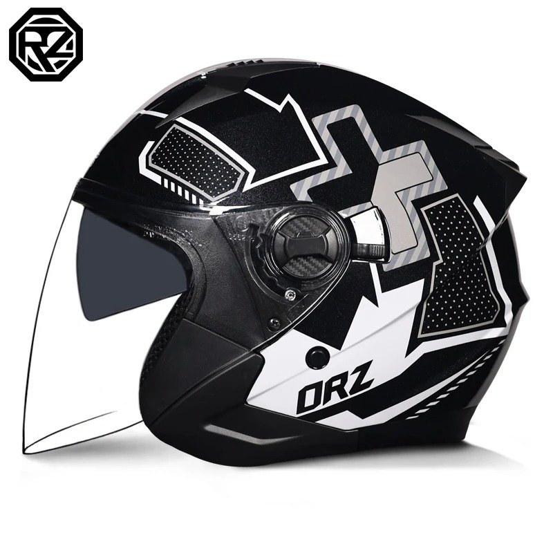 Lumen — 3/4 open-face motorcycle helmet by Vulcan Moto