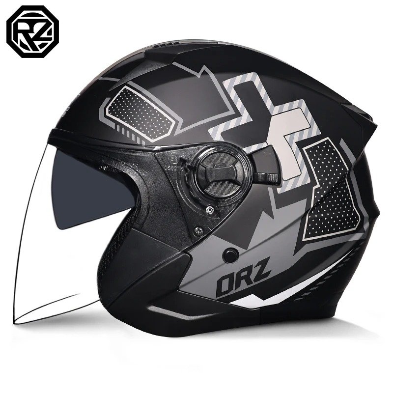 Strato — 3/4 open-face motorcycle helmet by Vulcan Moto
