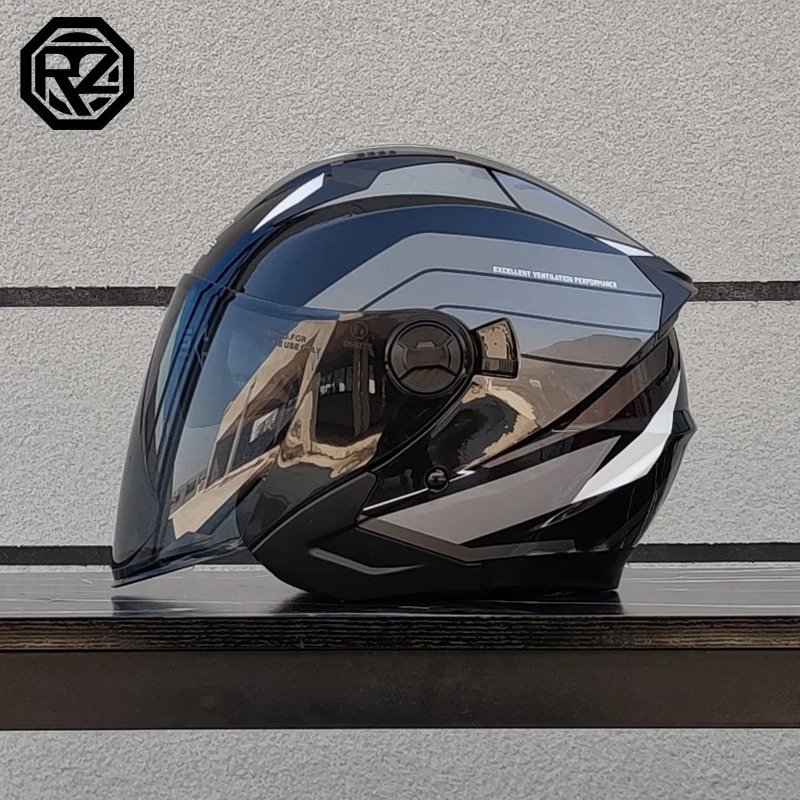 Cobalt — 3/4 open-face motorcycle helmet by Vulcan Moto