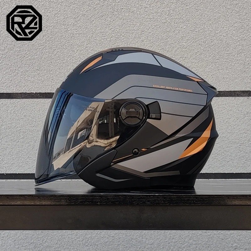 Onyx — 3/4 open-face motorcycle helmet by Vulcan Moto